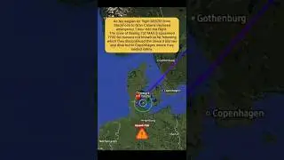Stockholm 🇸🇪 To Gran Canaria 🇪🇸 Norwegian Air Flight ✈️ D85701 Emergency 🚨 Diverted to Copenhagen