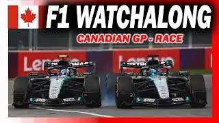 🔴 F1 Watchalong - CANADIAN GP - RACE - with Commentary & Live Timings
