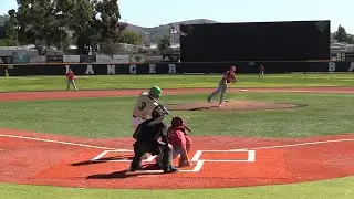 Dylan Jackson - Thousand Oaks High School Varsity Baseball - Home Run off Batter's Eye - 1-22-2022