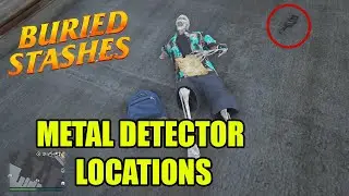 How To Locate The Metal Detector In GTA 5 Online Buried Stashes Event