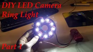 DIY LED Camera Ring Light