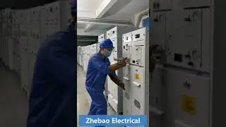 Zhebao Electrical SF6 GIS MV Panel operated with lever