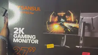 Распаковка игрового монитора SanSui ESA-G27F6Q Pro 1440p 240 Гц