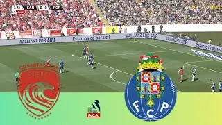 Santa Clara vs Porto AO VIVO ⚽ | Liga Portugal | PES 2021