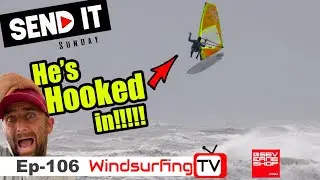 #106 &ndash; Crazy Windy and Big Crashes &ndash; Send it Sunday