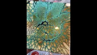 35. Teal Leopard Bloom