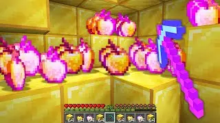 Minecraft UHC but there are infinite GOD APPLES at 0,0...