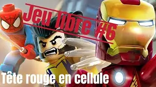 LEGO Marvel Super Heroes 1 : T&ecirc;te rouge en cellule (jeu libre)