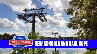 Обновление строительства Disney Skyliner: новая гондола и кабели POP Century