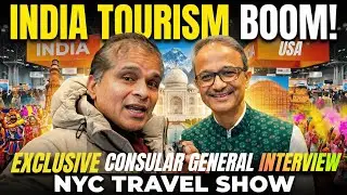 India Tourism at the NYC Travel Show | Interaction with Consular General