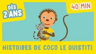 40MIN d'histoires de COCO le ouistiti ! Gallimard Jeunesse