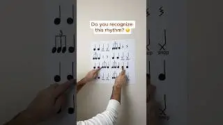 Do you recognize this rhythm - part 2😏 #music #musiclesson #musictutorial #learnmusic #rhythm