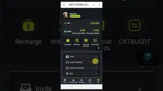 PASSWORD SETTING FOR NICKT MINING ROBOT