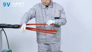 15kV Prefabricated Cold Shrink Outdoor 3 core Cable Termination + Heat Shrink Preparations