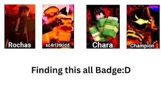 How to find all badge in Forsaken Roleplay