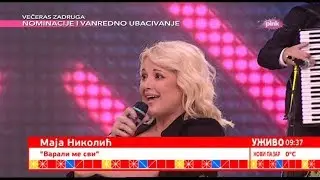 Maja Nikolic - Varali me svi - (REMIX) - Zikina sarenica - (TV Pink, 17. 11. 2018)
