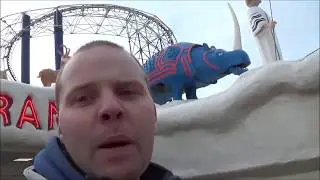 Blackpool Pleasure Beach Opening Day 2014