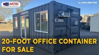 20 Foot Office Container for Sale | Portable Office Solutions