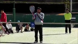 ジュニアソフトテニス　東松山講習会ボレー