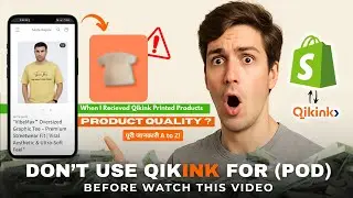 Dropshipping (POD) With Qikink Should Do Or Not ? Qikink Printed Product Quality | Products Price ?