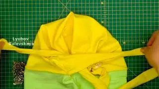 💥✅Не шапочка и не косынка, сшила на лето из трикотажа, похоже на тюрбан