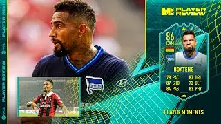 FIFA 22 MOMENTS BOATENG REVIEW | 86 MOMENTS BOATENG PLAYER REVIEW | FIFA 22 ULTIMATE TEAM