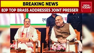 BJP Top Brass Addresses Joint Presser | Breaking News | U.P Elections 2022