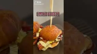 Smash Burgers on Steelmade flat top griddle #food #cooking #smashburger