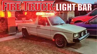 Fire Truck Light Bar REPAIR for man cave