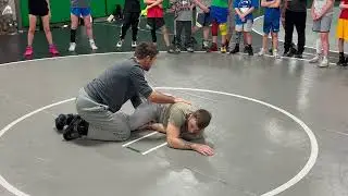Top Wrestling- Folkstyle- Cross Wrist 21 series- to ball and chain and cross face series