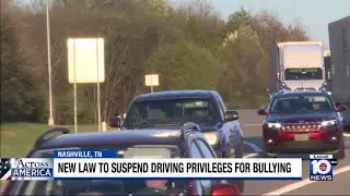 Tennessee law temporarily takes away driving privileges from minors involved in bullying