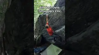 Bill Don't Dyno (V4) - Smuggler's Notch. #bouldering #allthev4s
