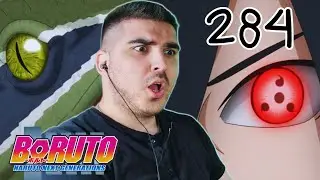 A DINO REANIMATION JUTSU??? SASUKE REVERSE SEAL?? BORUTO EPISODE 284 REACTION!!!