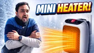 Freezing ❄️ to Warm 🔥 in Seconds! This Mini Heater is SHOCKING 😱 | Winter Gadget Review