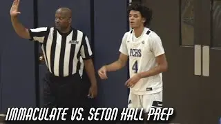 SQUADS LOCK IN FOR HIGH INTENSITY ACTION ! IMMACULATE CONCEPTION @ SETON HALL PREP
