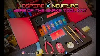 Обзор набора инструментов Dspiae x Newtype Lunar Year of the Snake 2025