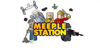Meeple station gameplay - Back to the station -  Meeple station let's play