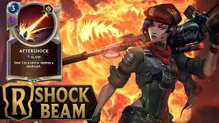 Shock Beam - Caitlyn Ezreal Tybaulk Deck - Legends of Runeterra Worldwalker Gameplay