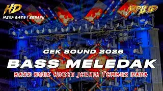 DJ TERBARU 2026 | DJ CEK SOUND HOREG FULL BASS MELEDAK TEMBUS DADA JOSJIS •KIPLI ID REMIX 