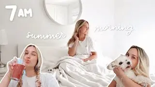 7 AM SUMMER MORNING ROUTINE 2021 *productive*