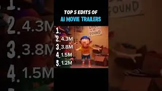 Top best Pixar ai movie trailers #ai #sora #shorts #memes #funny #ranking #aitrailer
