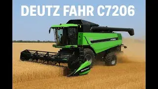 Deutz Fahr C7206 Extra Power | Wheat Harvesting in Action