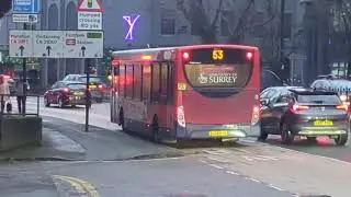 Here is the Stagecoach bus 37267 on the number 53 in Guildford Thursday 8 January 2026