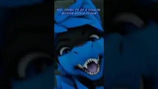 I can't bring taidums in a stealth mission! Raaah! 🗣 #furry #vrchat #vrc #mamagen #furries
