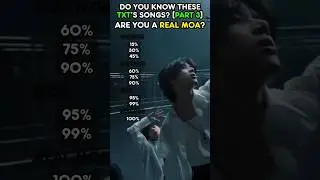 🌟 Do You Know These TXT SONGS? (Part 3) 🎶 Are You A Real MOA? 💛💙 #txt