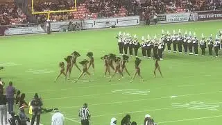 Texas Southern University Ocean of Soul 2021-2022| Field show| Labor Day Classic 2021| Side view