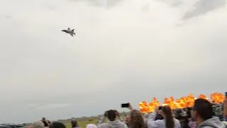 F-35B Lightning & VTOL/STOVL Hover Demo With Pyro Explosions California Capital Airshow Mar 22 2025