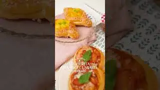 Margherita and Mango Custard Bread