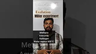 Miller-Urey experiment chemical evolution Oparin-Haldane hypothesis just in minute #biologyclass12