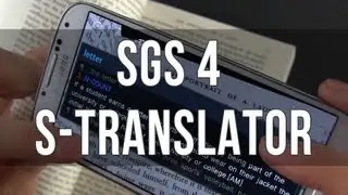 Samsung Galaxy S4: S Translator and Optical Reader app review
